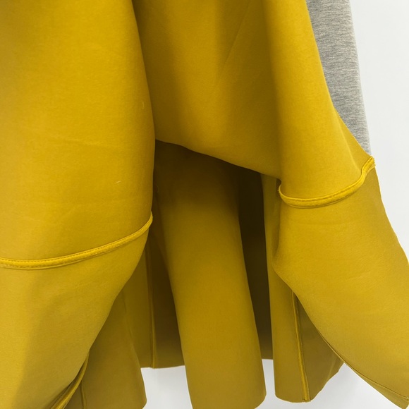 Maeve Anthropologie‎ Skirt Women’s 10 Heathered Gray Flare Midi Stretch - Picture 6 of 8